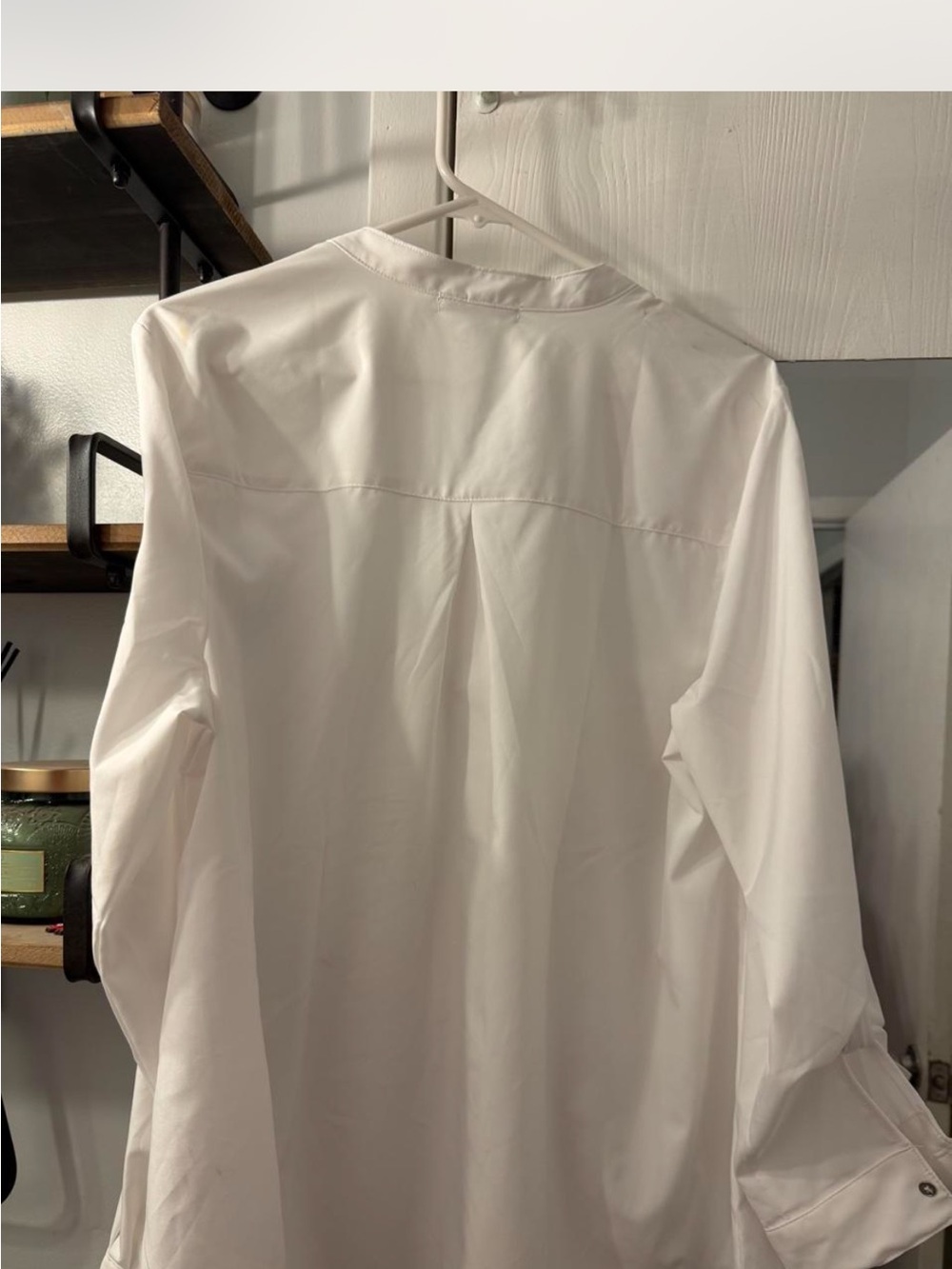 Notations White Women's Tunic Blouse - Picture 3 of 3